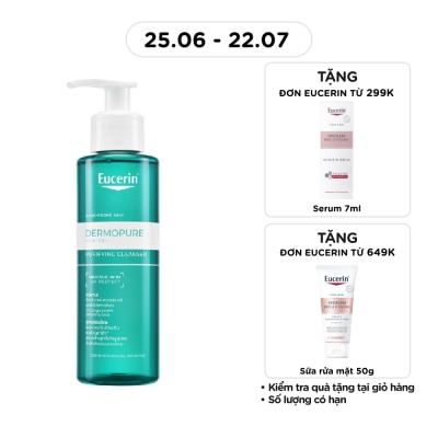 EUCERIN - Gel Rửa Mặt Eucerin Dermopure Clinical Purifying Cleanser 200ml