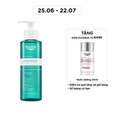 EUCERIN - Gel Rửa Mặt Eucerin Dermopure Clinical Purifying Cleanser 200ml
