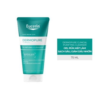 EUCERIN - Gel Rửa Mặt Eucerin Dermopure Clinical Purifying Cleanser 75ml