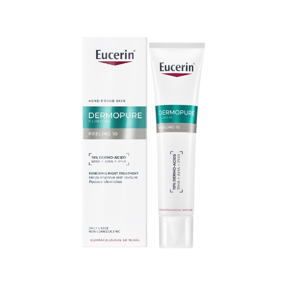 Tinh Chất Eucerin Dermopure Clinical Peeling 10 Giảm Mụn Và Nhờn 40ml