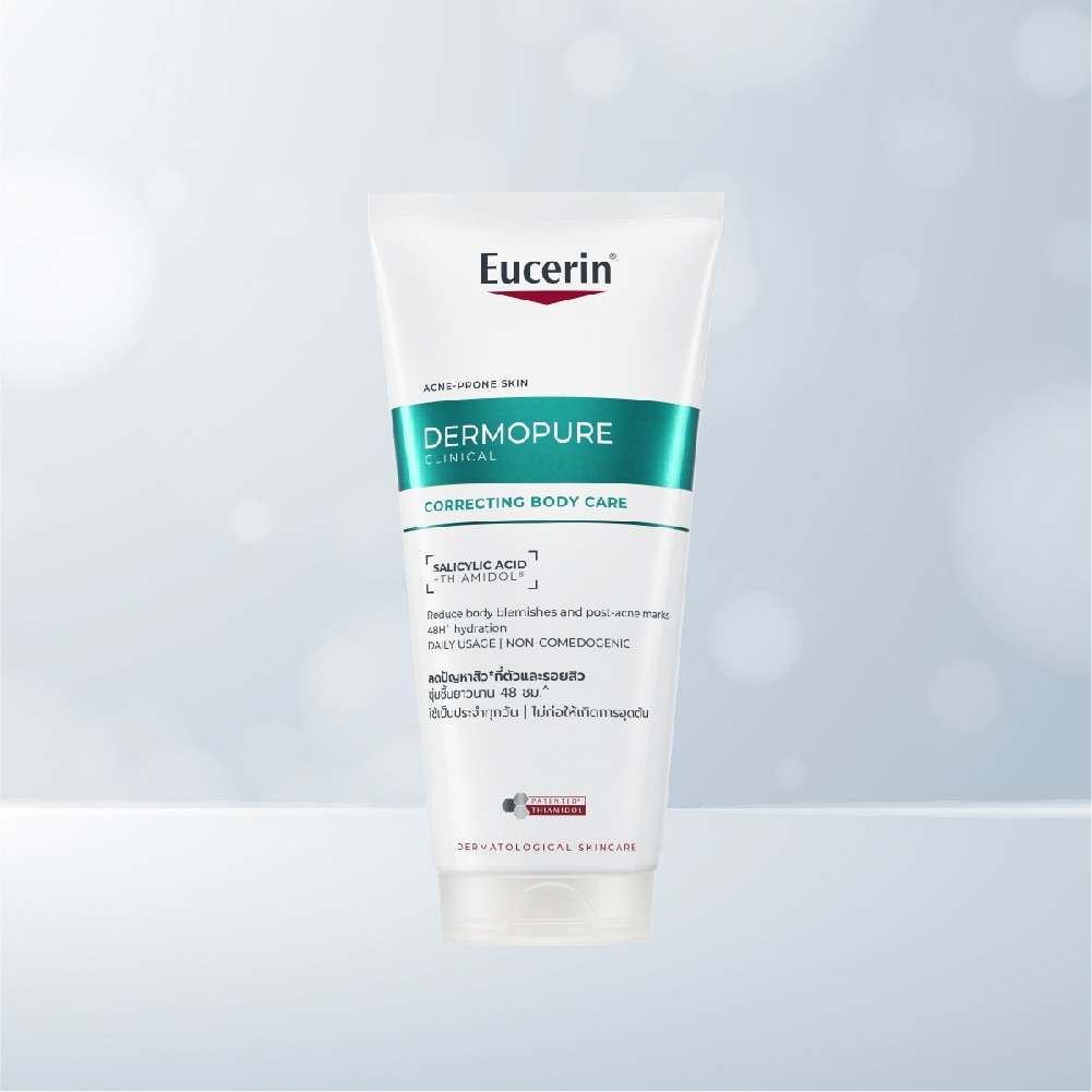 Kem Dưỡng Thể Eucerin Dermopure Clinical Correcting Body Care Cho Da Mụn & Thâm 200ml