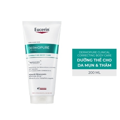 EUCERIN - Kem Dưỡng Thể Eucerin Dermopure Clinical Correcting Body Care Cho Da Mụn & Thâm 200ml
