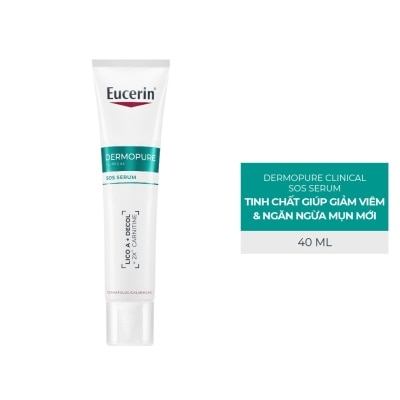 EUCERIN - Tinh Chất Dưỡng Eucerin Dermopure Clinical SOS Serum Cho Da Mụn 40ml