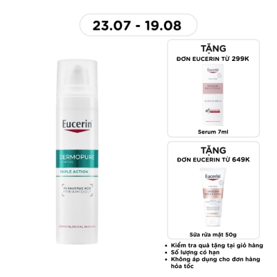 EUCERIN - Tinh Chất Eucerin Dermopure Clinical Triple Action Giảm Thâm Mụn & Dưỡng Sáng 40ml image