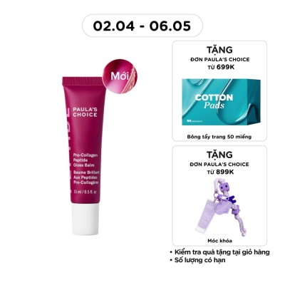 PAULA'S CHOICE - Son Dưỡng Paula’s Choice Pro-Collagen Peptide Gloss Balm 15ml (Phiên Bản Có Màu)
