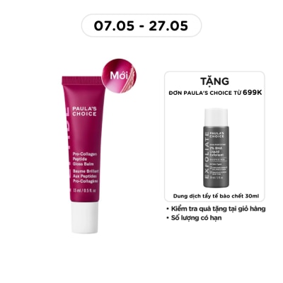 PAULA'S CHOICE - Son Dưỡng Paula’s Choice Pro-Collagen Peptide Gloss Balm 15ml (Phiên Bản Có Màu)