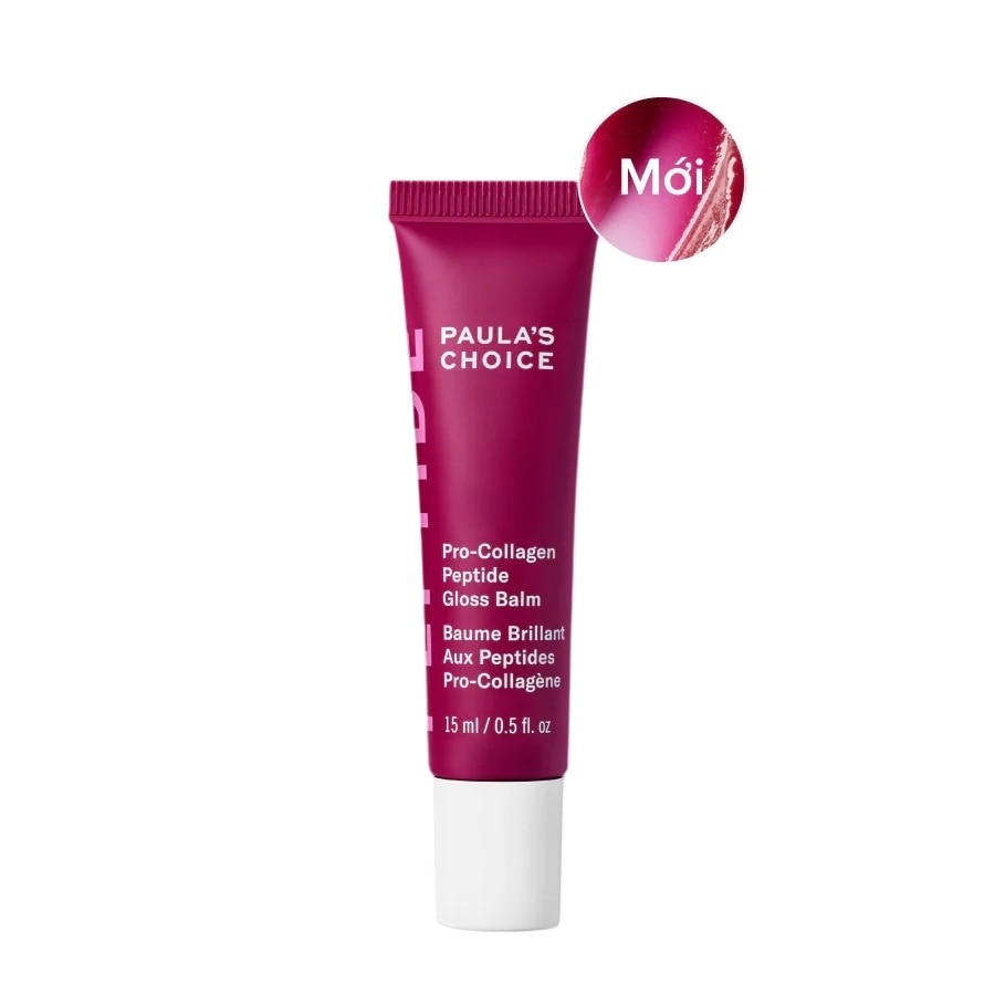 Son Dưỡng Paula’s Choice Pro-Collagen Peptide Gloss Balm 15ml (Phiên Bản Có Màu)
