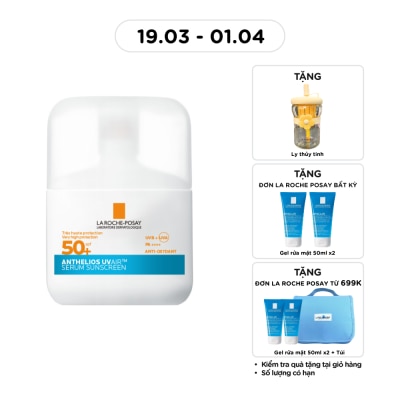 LA ROCHE POSAY - Dưỡng Chất Chống Nắng Kiềm Dầu La Roche-Posay Anthelios UVAIR Serum Sunscreen SPF50 PA++++ 50ml