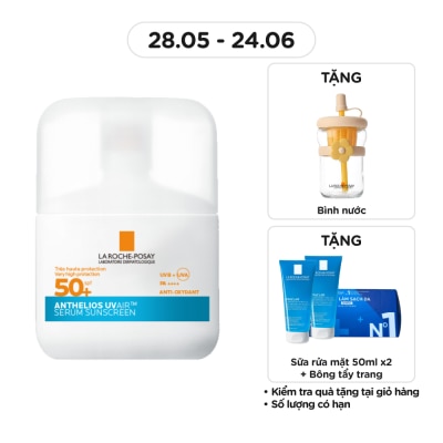 LA ROCHE POSAY - Dưỡng Chất Chống Nắng Kiềm Dầu La Roche-Posay Anthelios UVAIR Serum Sunscreen SPF50 PA++++ 50ml