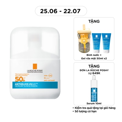 LA ROCHE POSAY - Dưỡng Chất Chống Nắng Kiềm Dầu La Roche-Posay Anthelios UVAIR Serum Sunscreen SPF50 PA++++ 50ml