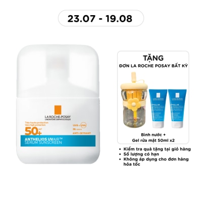 LA ROCHE POSAY - Dưỡng Chất Chống Nắng Kiềm Dầu La Roche-Posay Anthelios UVAIR Serum Sunscreen SPF50 PA++++ 50ml image