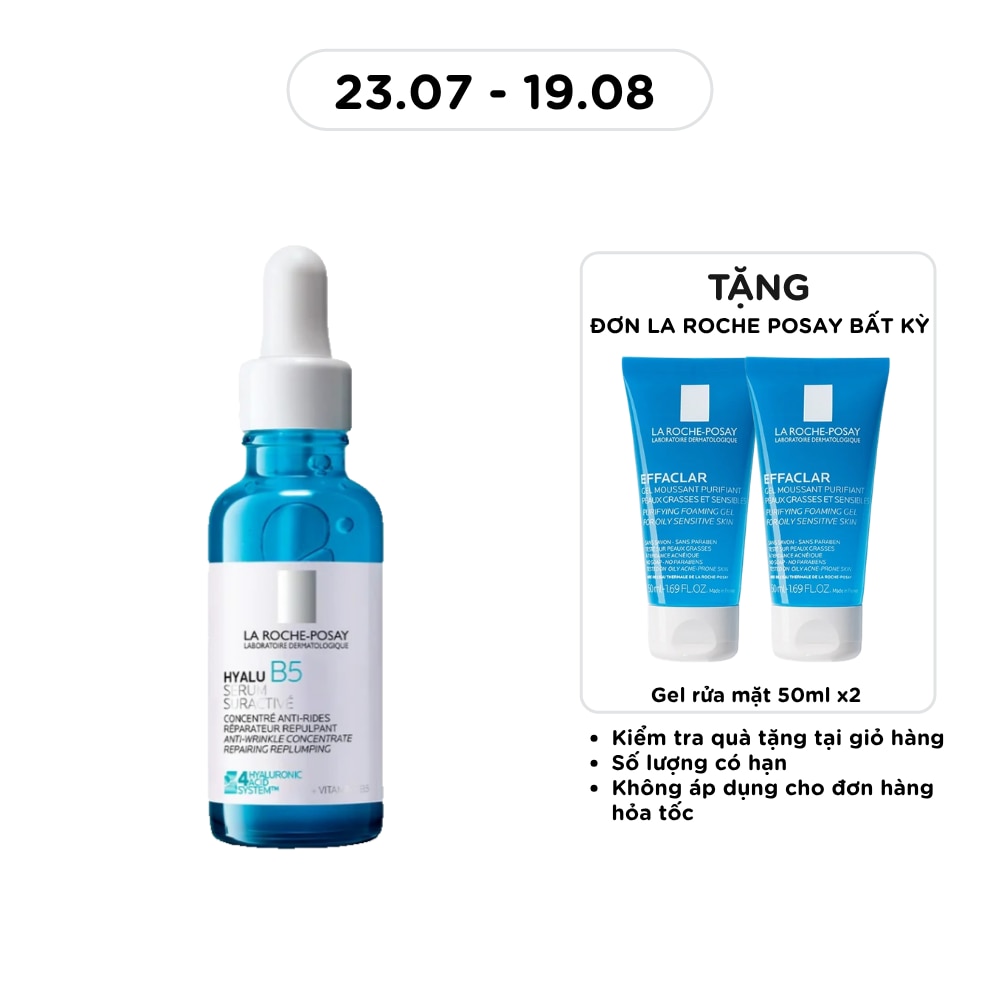 Tinh Chất La Roche-Posay Hyalu B5 Suractivated Serum Phục Hồi Cấp Ẩm Cho Da 30ml