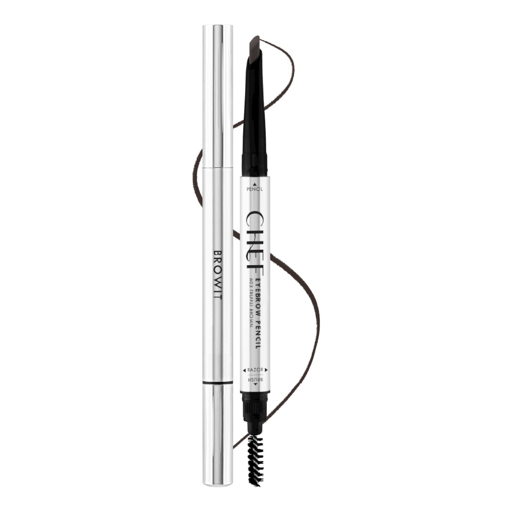 Chì Kẻ Chân Mày Browit Chef Eyebrow Pencil 0.15g .#03 Truffle Brown