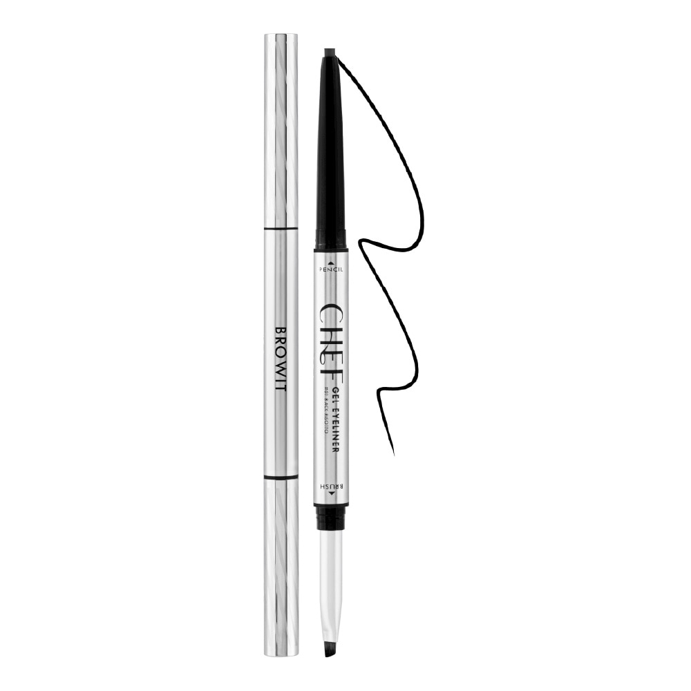 Browit Chef Gel Eyeliner 0.06g .#01 Black Risotto