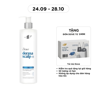 DOVE Derma Scalp Soothing Moisture Anti Dandruff Shampoo 350g image