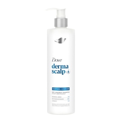 DOVE Dầu Gội Dove Derma Scalp Sạch Gàu Soothing Moisture Anti-Dandruff Shampoo 350g