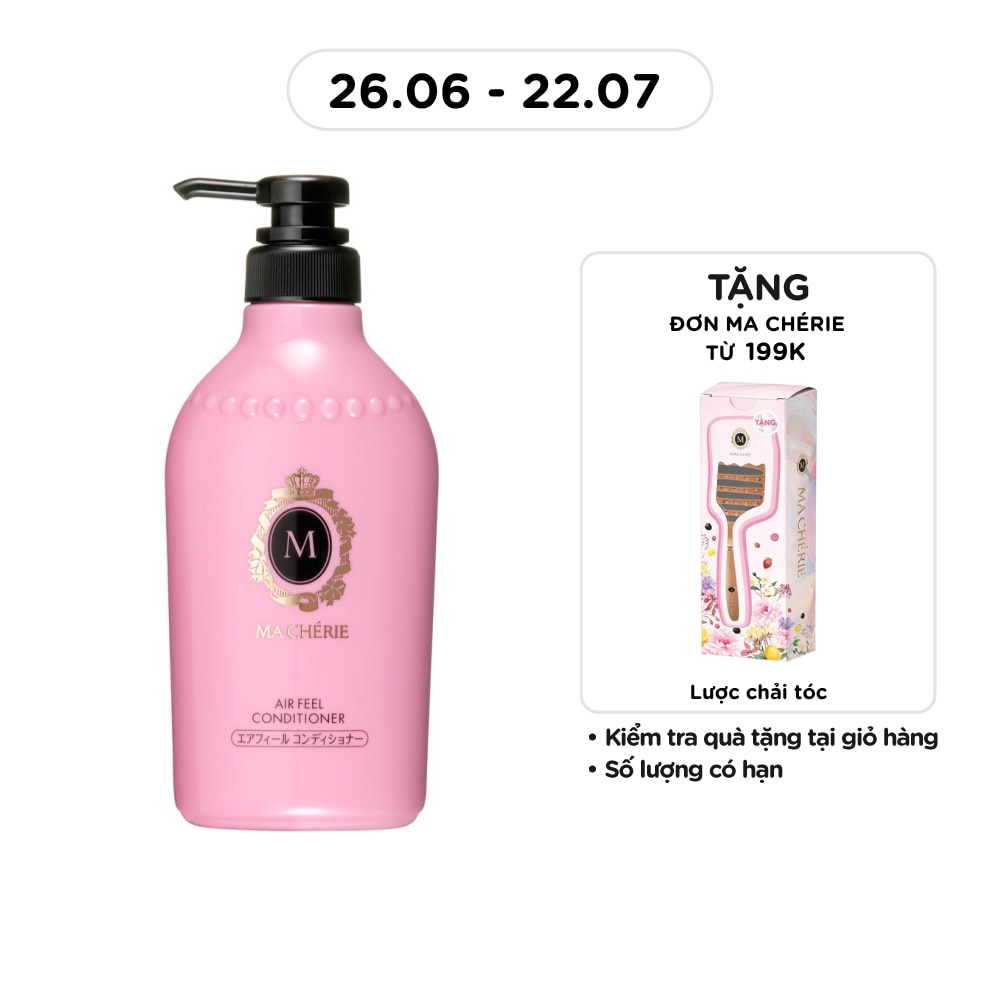 Dầu Xả Hương Nước Hoa Ma Chérie Air Feel Conditioner Óng Mượt Tóc 450ml