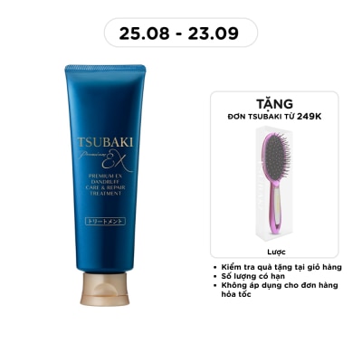 TSUBAKI - Kem Xả Tsubaki Phục Hồi & Ngăn Ngừa Gàu Premium Ex Dandruff Care & Repair Treatment 160g image