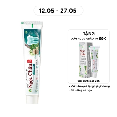 NGỌC CHÂU - Kem Đánh Răng Dược Liệu Ngọc Châu Chuyên Gia 100g