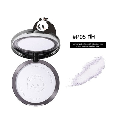 MENOW - Phấn Phủ Menow Velvet Mist Complexion Powder 21g .#P05 Màu Tím image