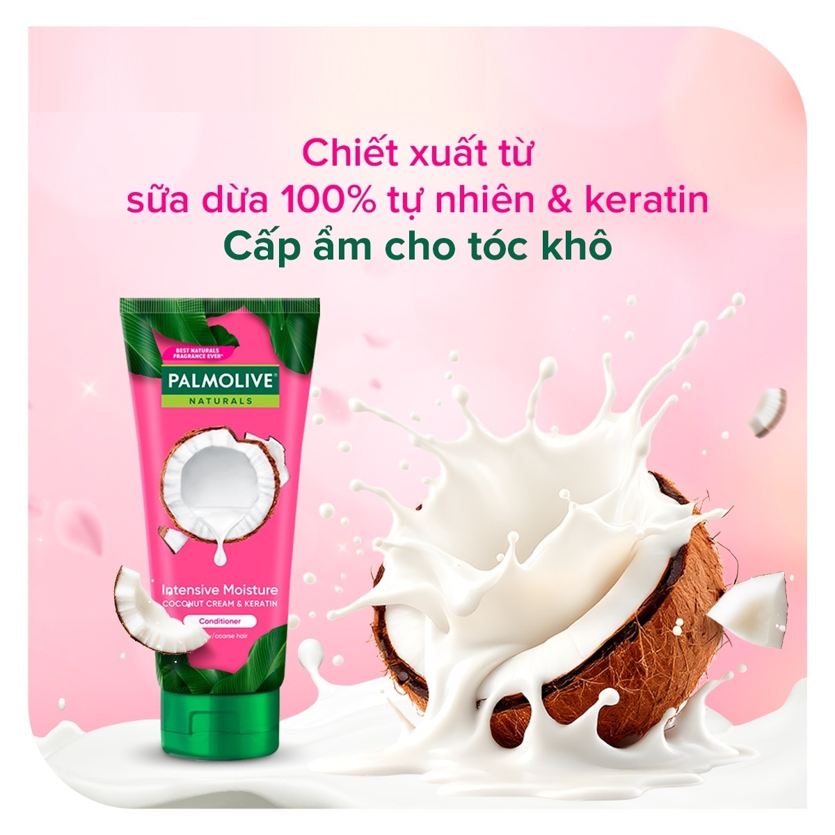 Dầu Xả Palmolive Naturals Dưỡng Ẩm Bổ Sung Intensive Moisture Conditioner 180ml