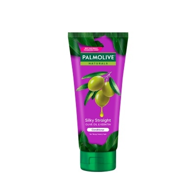 PALMOLIVE - Dầu Xả Palmolive Naturals Suôn Mượt Óng Ả Silky Straight Conditioner 180ml