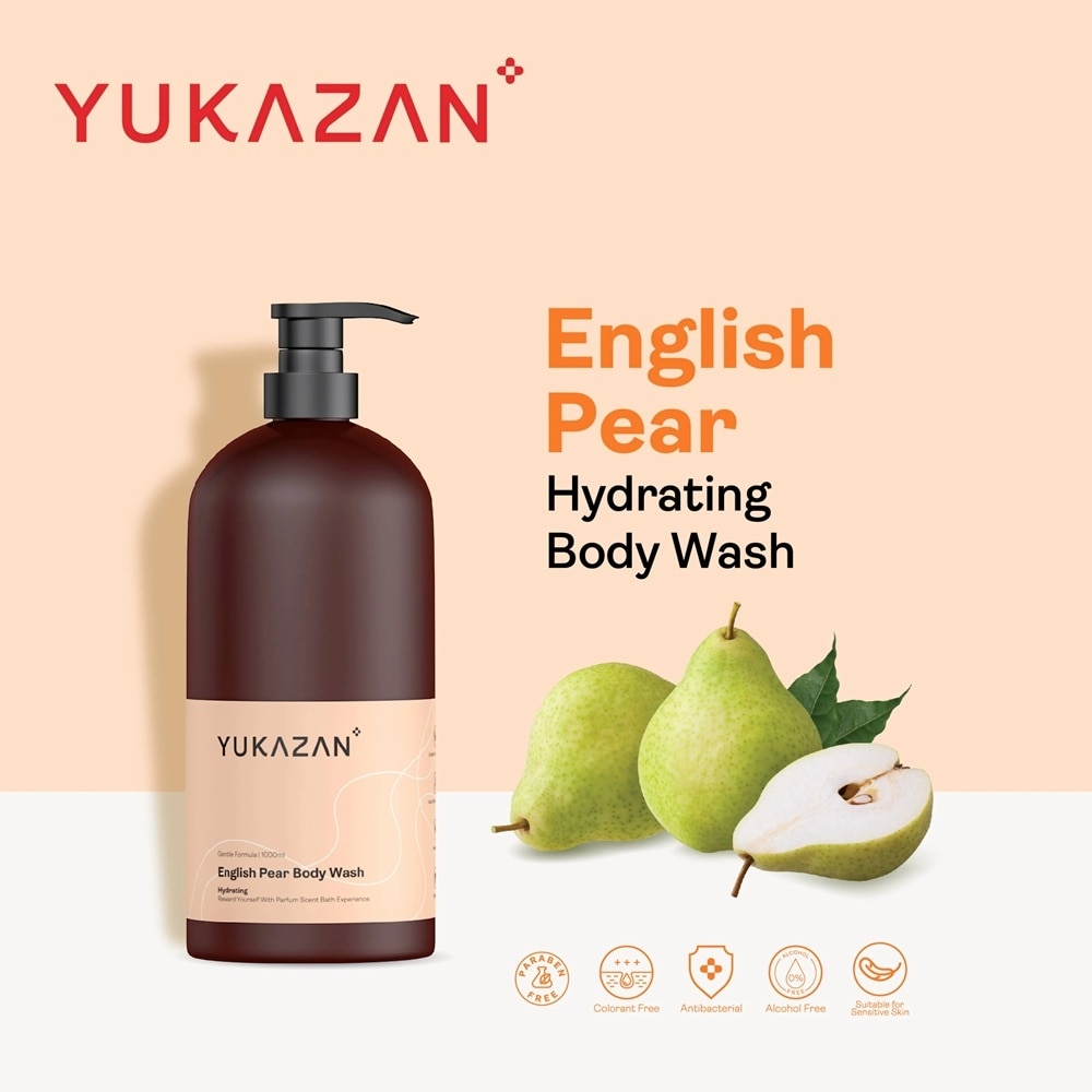 Sữa Tắm Yukazan English Pear Body Wash 850ml