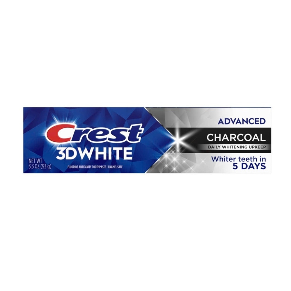 Kem Đánh Răng Crest 3D White Advanced Charcoal Toothpaste 93g