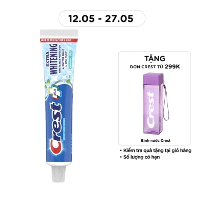 CREST - Extra Whitening Clean Mint Toothpaste 153g