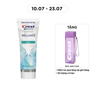 CREST - 3D White Brilliance Blast Toothpaste 130g image