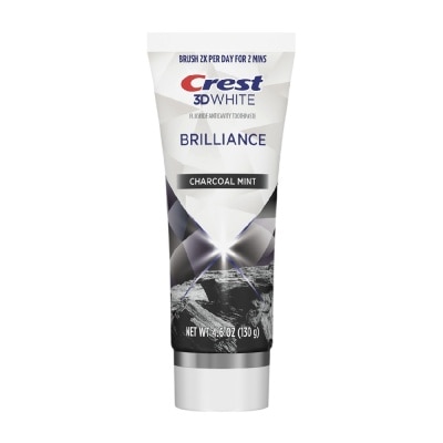 CREST - Kem Đánh Răng Crest 3D White Brilliance Charcoal Mint Toothpaste 130g