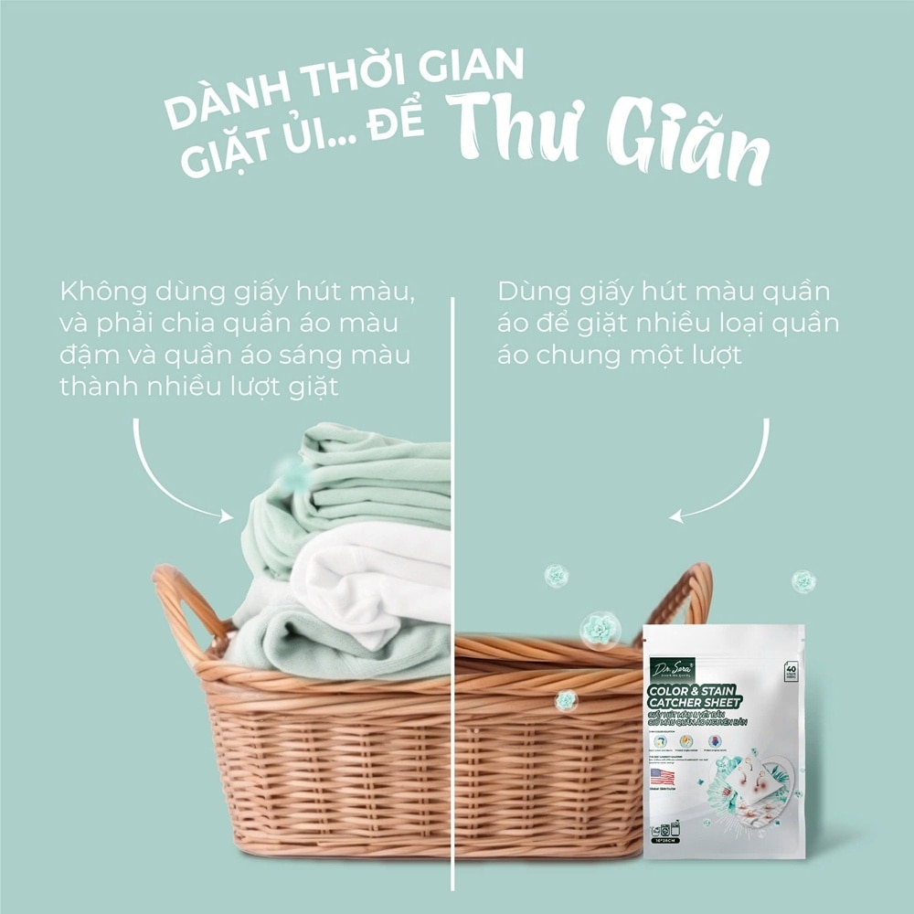 Dr.Sera Color and Stain Catcher Sheet 40pcs