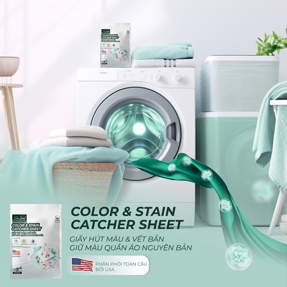 Color and Stain Catcher Sheet 40pcs