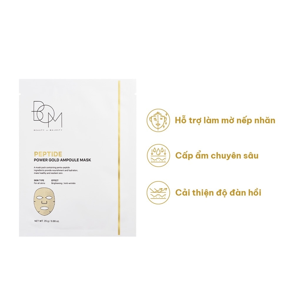 Peptide Power Gold Ampoule Mask 25g