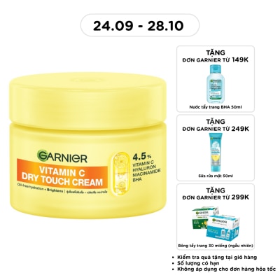 GARNIER Vitamin C Dry Touch Cream 30ml image