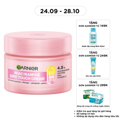 GARNIER Niacinamide Dry Touch Cream 30ml image