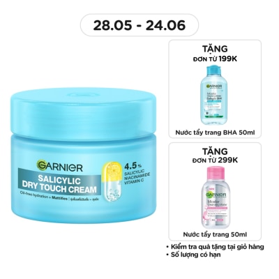 GARNIER - Salicylic Dry Touch Cream 30ml