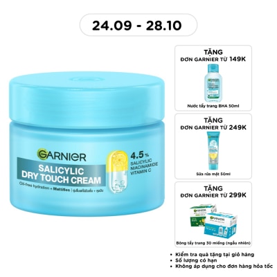 GARNIER Salicylic Dry Touch Cream 30ml image
