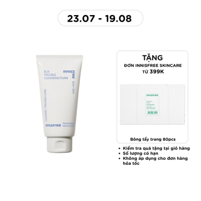 INNISFREE - Sữa Rửa Mặt Cho Da Mụn innisfree Bija Trouble Facial Foam 150g image