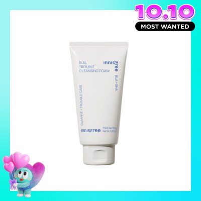 INNISFREE Sữa Rửa Mặt Cho Da Mụn innisfree Bija Trouble Facial Foam 150g image