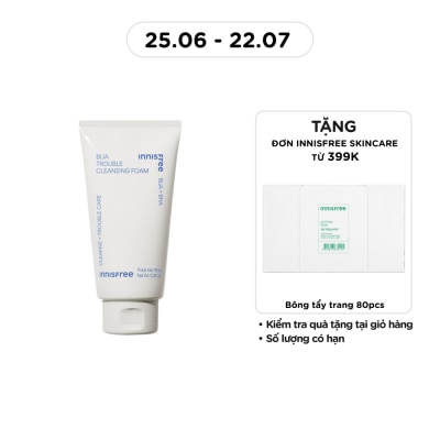 INNISFREE - Sữa Rửa Mặt Cho Da Mụn innisfree Bija Trouble Facial Foam 150g