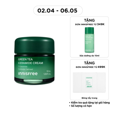 INNISFREE - Green Tea Ceramide Cream 50ml