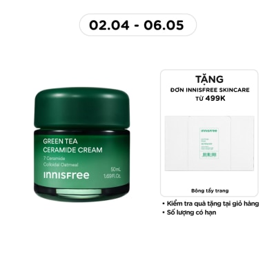 INNISFREE - Green Tea Ceramide Cream 50ml
