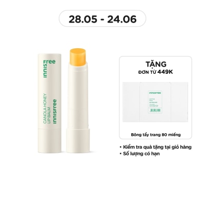 INNISFREE - Son Dưỡng Không Màu innisfree Canola Honey Lip Balm 3.5g