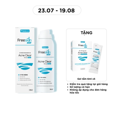 FREESKIN - Forte Acne Clear Body Mist 80ml image