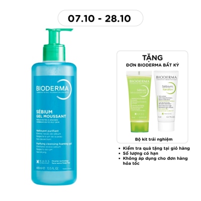 BIODERMA Sebium Gel Moussant (Pump Bottle) 400ml image