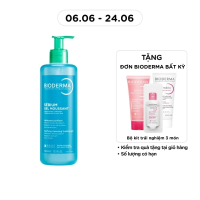 BIODERMA - Sebium Gel Moussant (Pump Bottle) 400ml