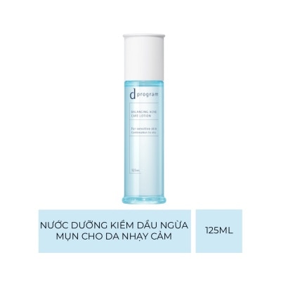 D PROGRAM - Nước Dưỡng Ẩm D Program Kiềm Dầu Ngừa Mụn Cho Da Nhạy Cảm Balancing Acne Care Lotion 125ml