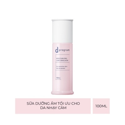 D PROGRAM - Sữa Dưỡng Ẩm D Program Cho Da Nhạy Cảm Moisturizing Care Emulsion 100ml