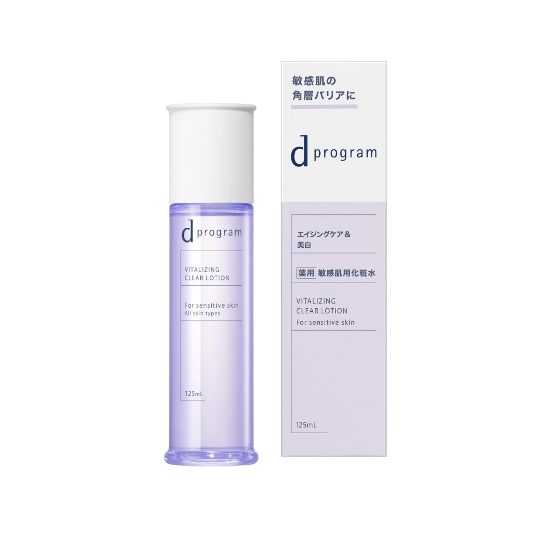 Nước Dưỡng Ẩm D Program Ngăn Ngừa Lão Hóa Cho Da Nhạy Cảm Vitalizing Clear Lotion 125ml